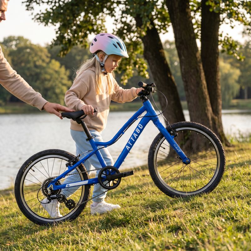 Bicicleta pentru copii ATTABO EASE 20" albastru 5
