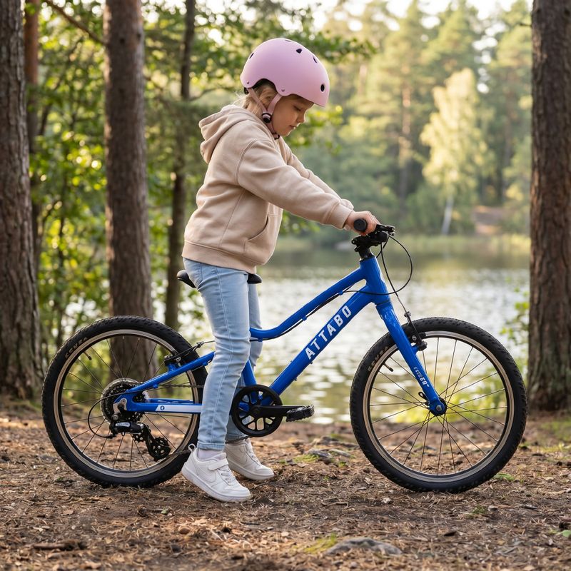 Bicicleta pentru copii ATTABO EASE 20" albastru 7
