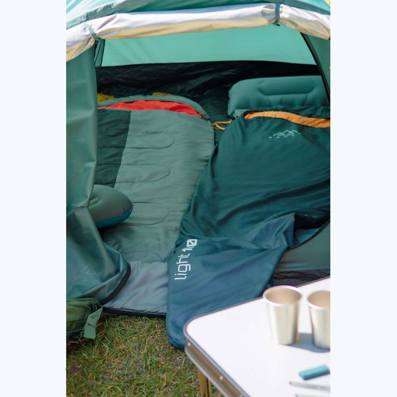 KADVA Light 1000 L sac de dormit stânga gri 10