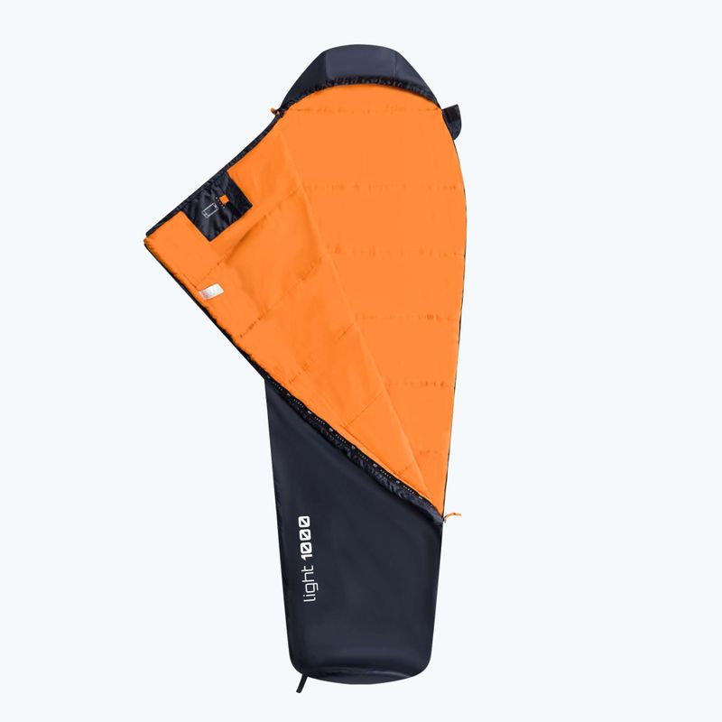 KADVA Light 1000 L sac de dormit stânga gri 4