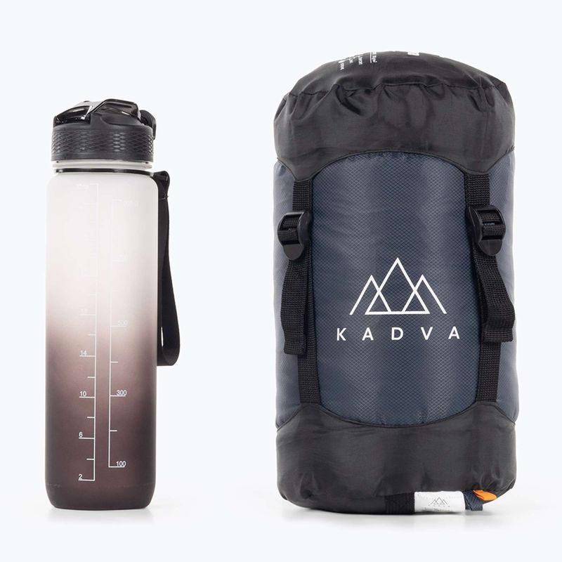 KADVA Light 1000 L sac de dormit stânga gri 2