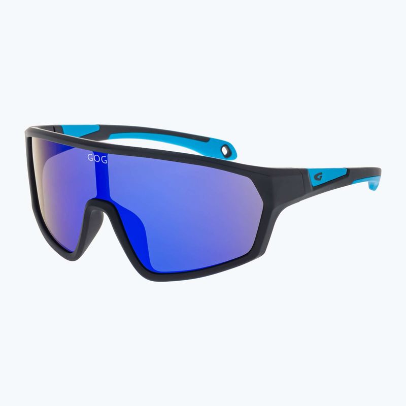 Ochelari de soare pentru copii GOG Flint matt neon blue/black/polychromatic blue 2