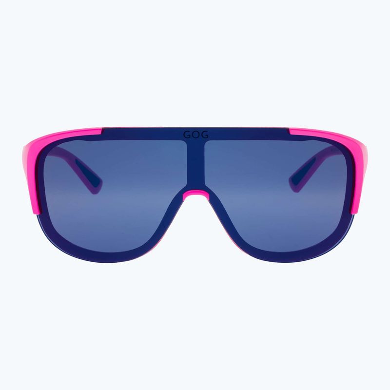 Ochelari de soare GOG Medusa matt neon pink/black/reflex blue 2