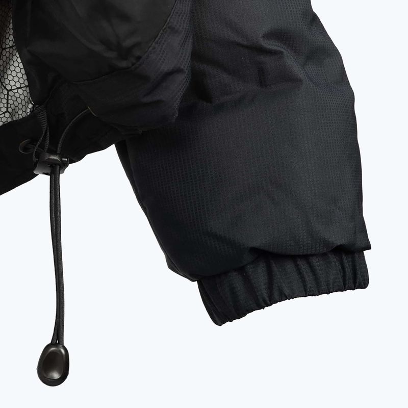 Jachetă izolată pentru bărbați BERGSON Snowy Wolf Micro-Therm negru 7