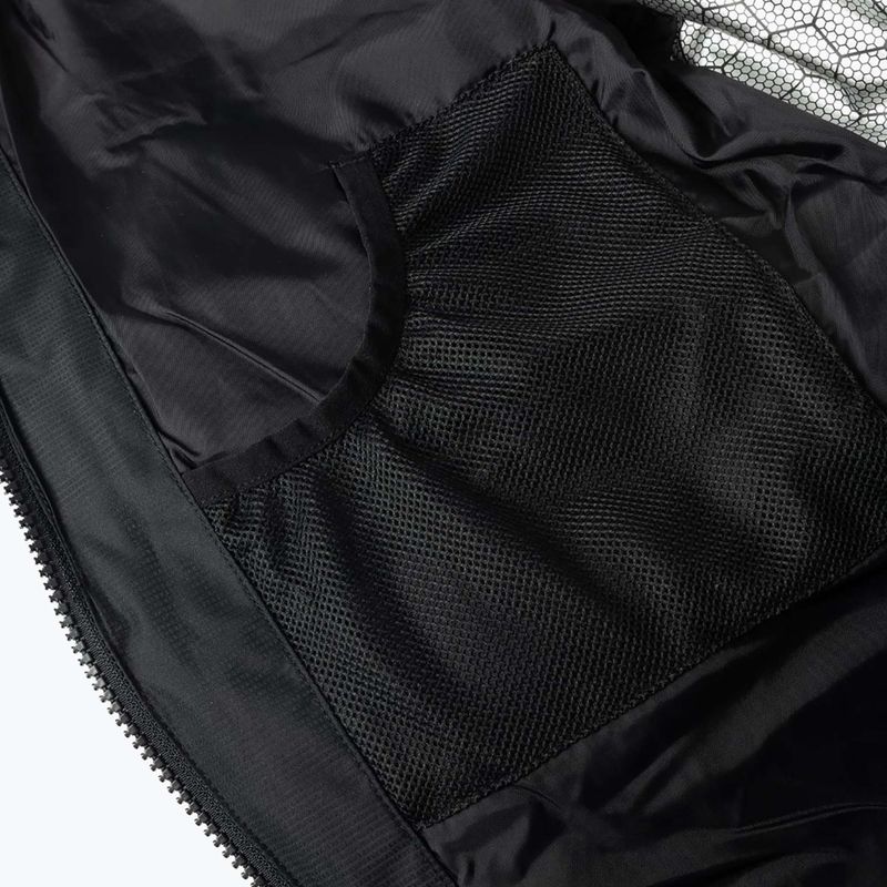 Jachetă izolată pentru bărbați BERGSON Snowy Wolf Micro-Therm negru 9