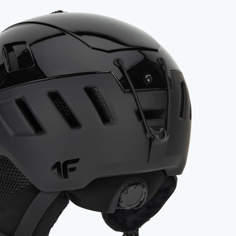 Cască de schi 4F U072 deep black 7