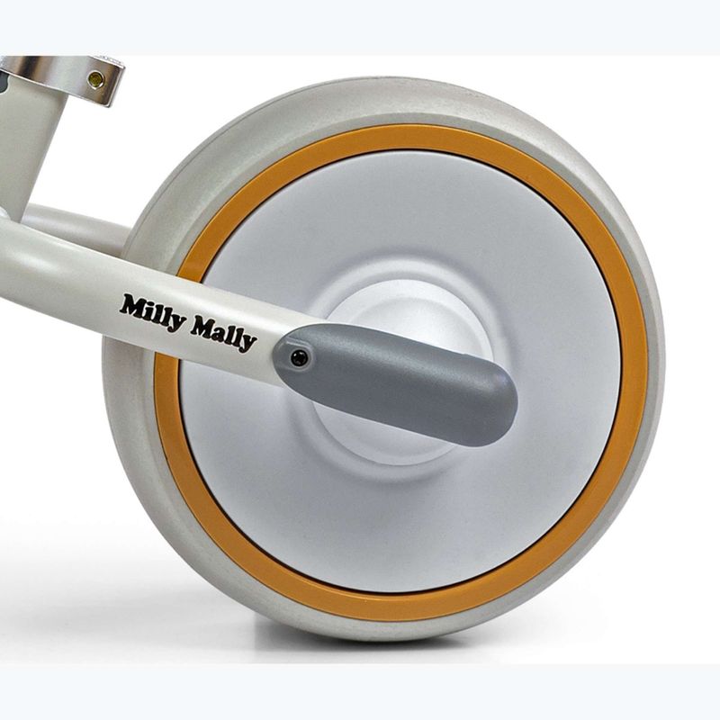 Bicicletă de echilibru pentru copii Milly Mally Skippy white 6