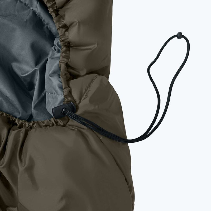 Sac de dormit Alpinus Wide & Long Fiber Pro 1250 230 cm/dreapta olive 3