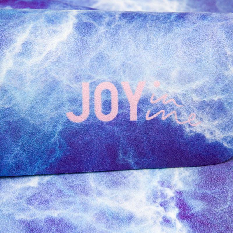 Covoraș de yoga JOYINME Flow albastru 800007 4