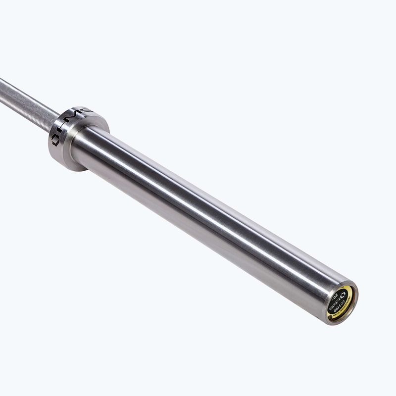 Bară olimpică HMS GO900 + cleme ZG1500 Silver Lock Jaw X2 Premium 3