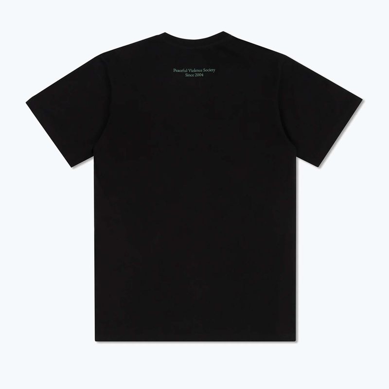 Tricou pentru bărbați MANTO Ink negru 2