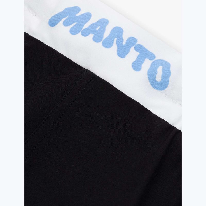 Pantaloni scurți de antrenament pentru bărbați MANTO Dove negru 7