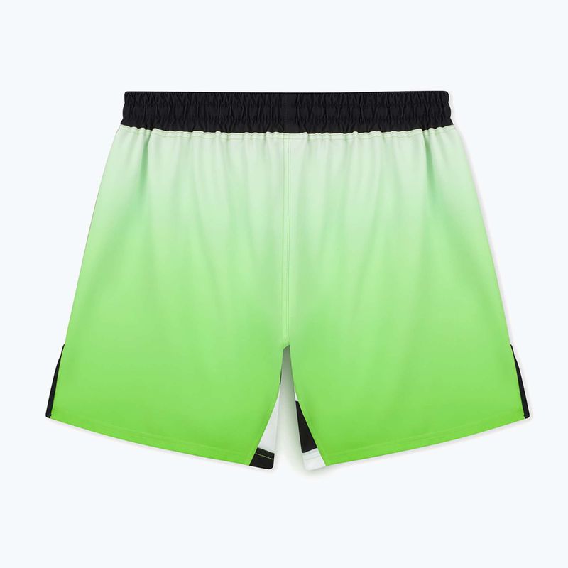 Pantaloni scurți de antrenament pentru bărbați MANTO Two Sides verde 2