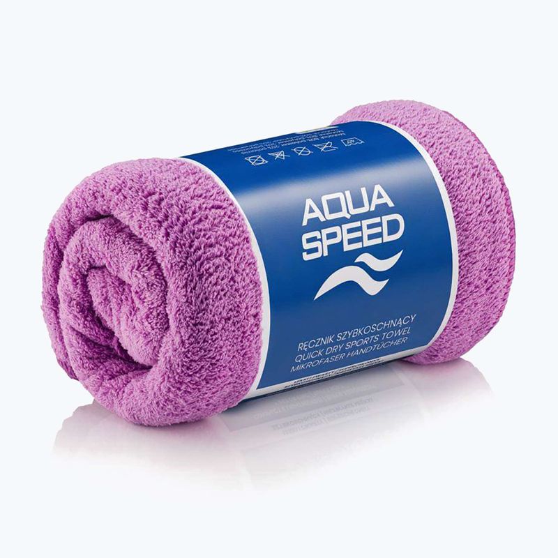 Prosop cu uscare rapidăAQUA-SPEED Dry Coral mov 2