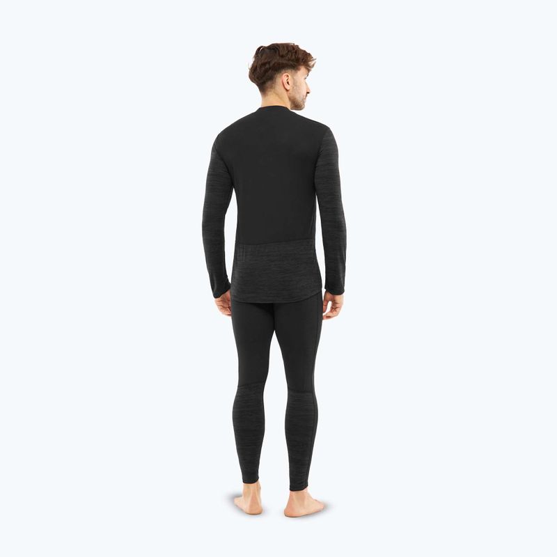 Set de lenjerie termoactivă pentru bărbați Viking Novena black 2