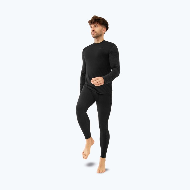 Set de lenjerie termoactivă pentru bărbați Viking Novena black 3