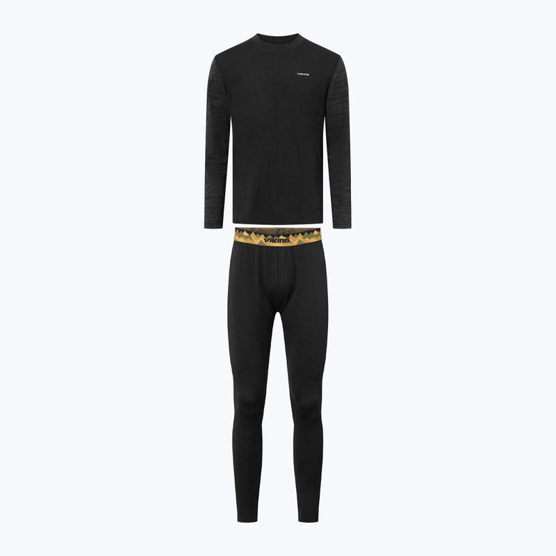 Set de lenjerie termoactivă pentru bărbați Viking Novena black 7