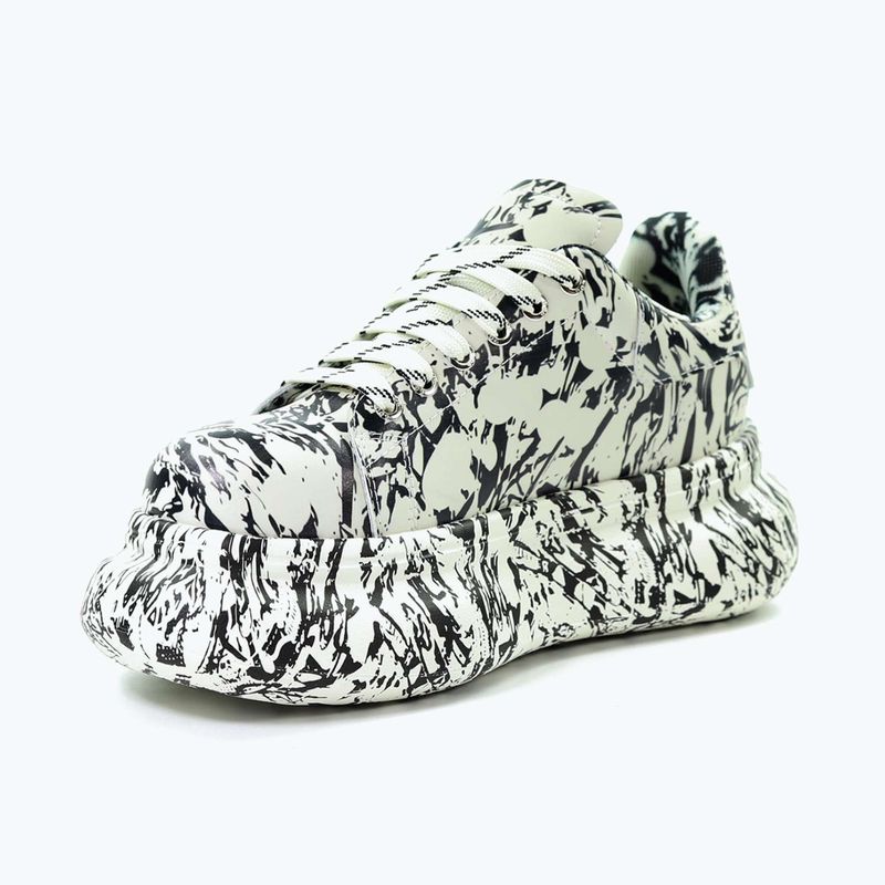 Pantofi damă GOE SS2N4003 alb/negru 9