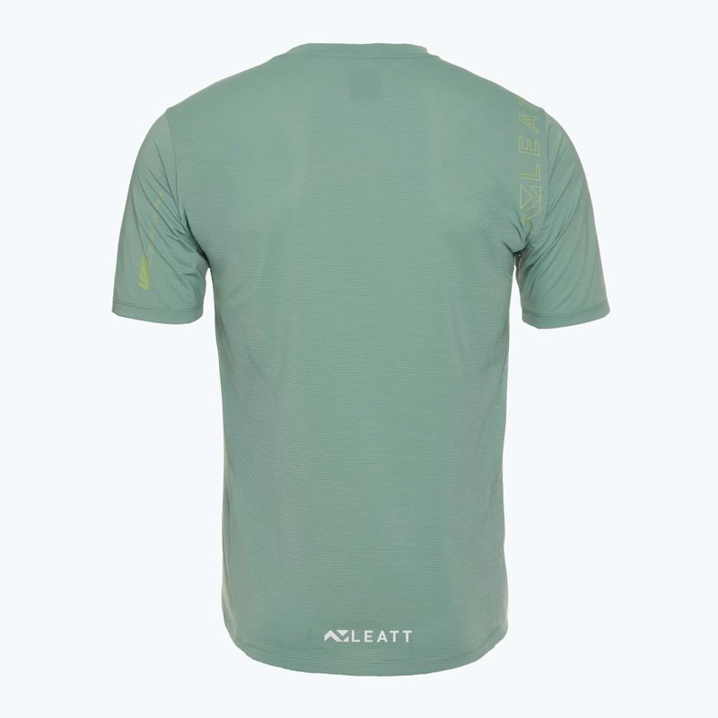 Leatt MTB Trail 1.0 X-Flow tricoul de ciclism pentru bărbați pistachio 2