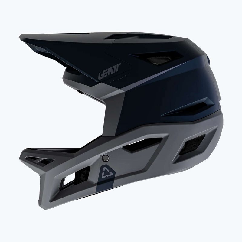 Cască de ciclism Leatt MTB Gravity 4.0 V26 stealth black/grey 3