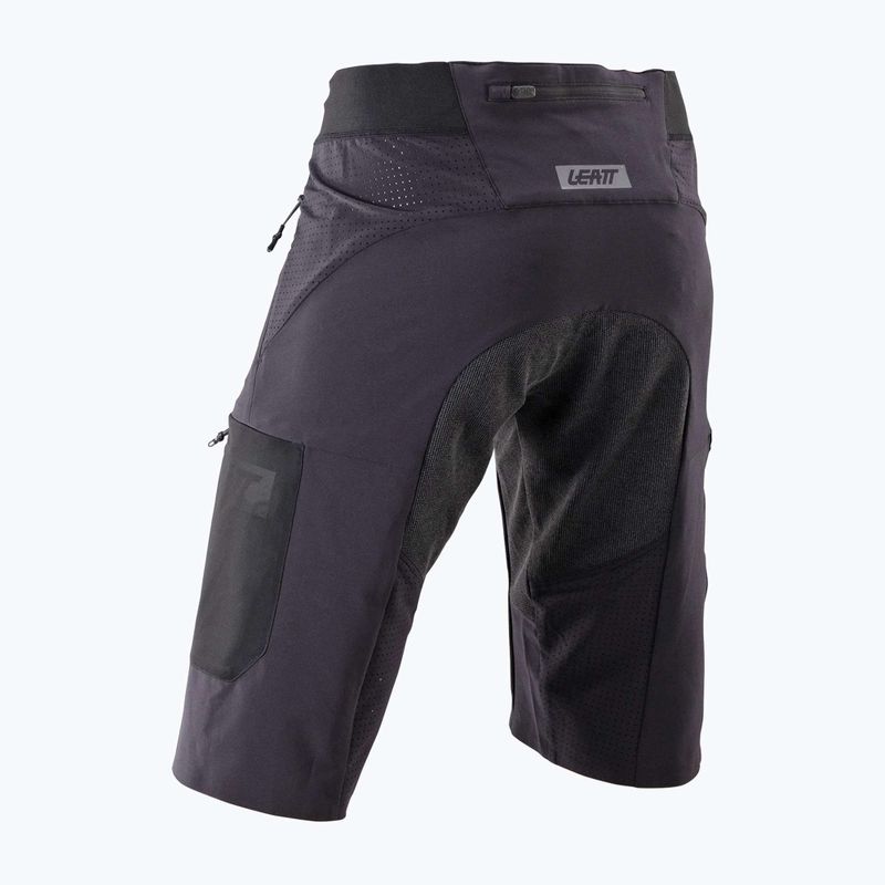 Pantaloni scurți de ciclism pentru bărbați Leatt MTB Gravity 2.0 ghost black 2