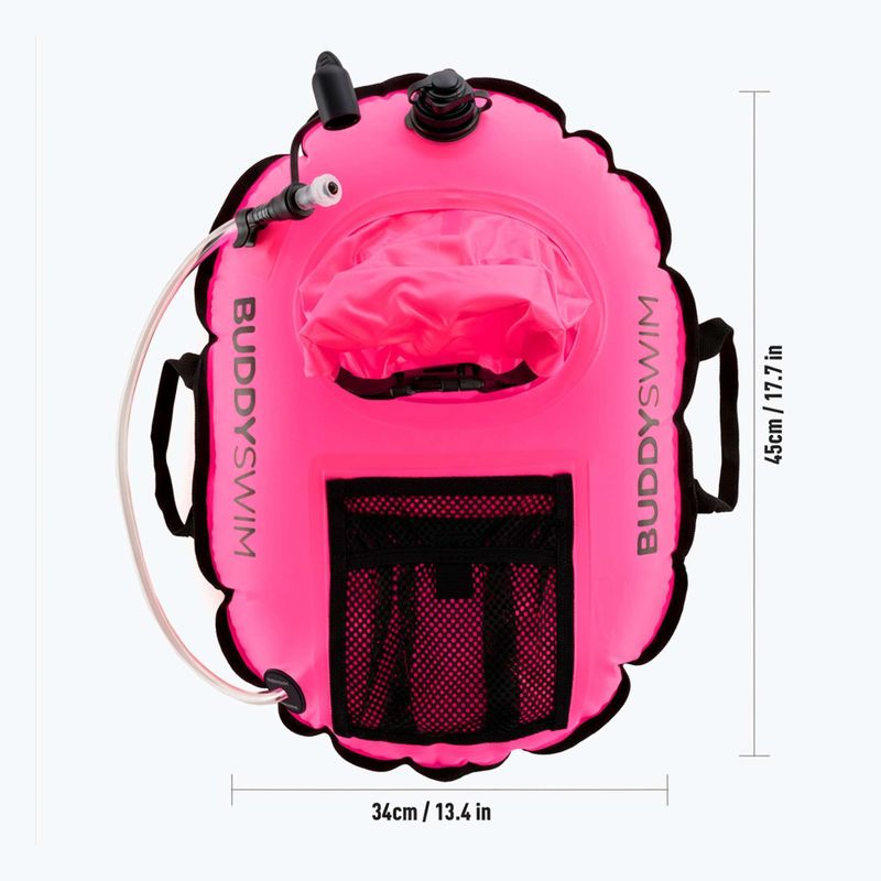 Geamandură de siguranță Buddyswim Hydrastation Pro 10 l pink 2