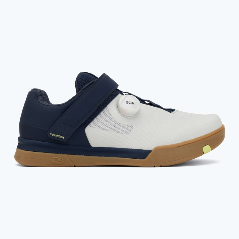 Încălțăminte de ciclism MTB Crankbrothers Mallet BOA navy grey/gum outsole 2