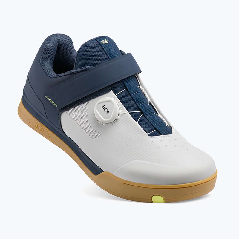 Încălțăminte de ciclism MTB Crankbrothers Mallet BOA navy grey/gum outsole 10