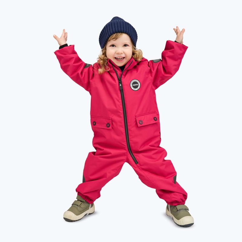Combinezon softshell pentru copii Reima Marte Mid rosy berry 9