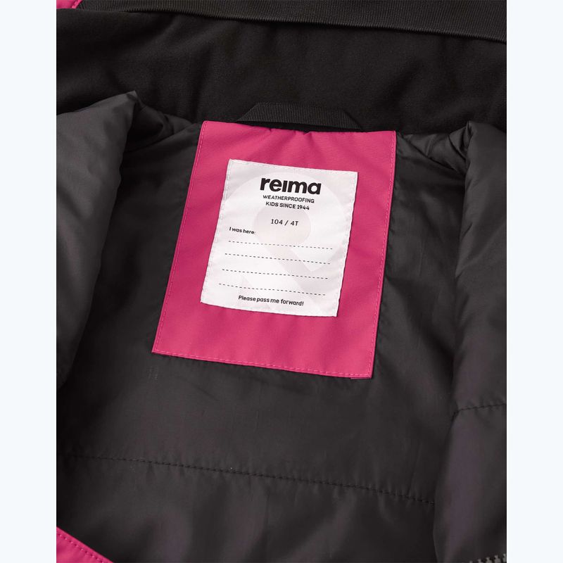 Combinezon softshell pentru copii Reima Sevetti rosy berry 5