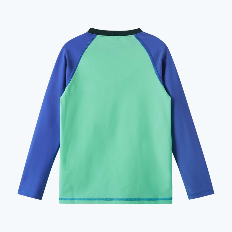 Longsleeve de înot pentru copii Reima Kroolaus fresh mint 2