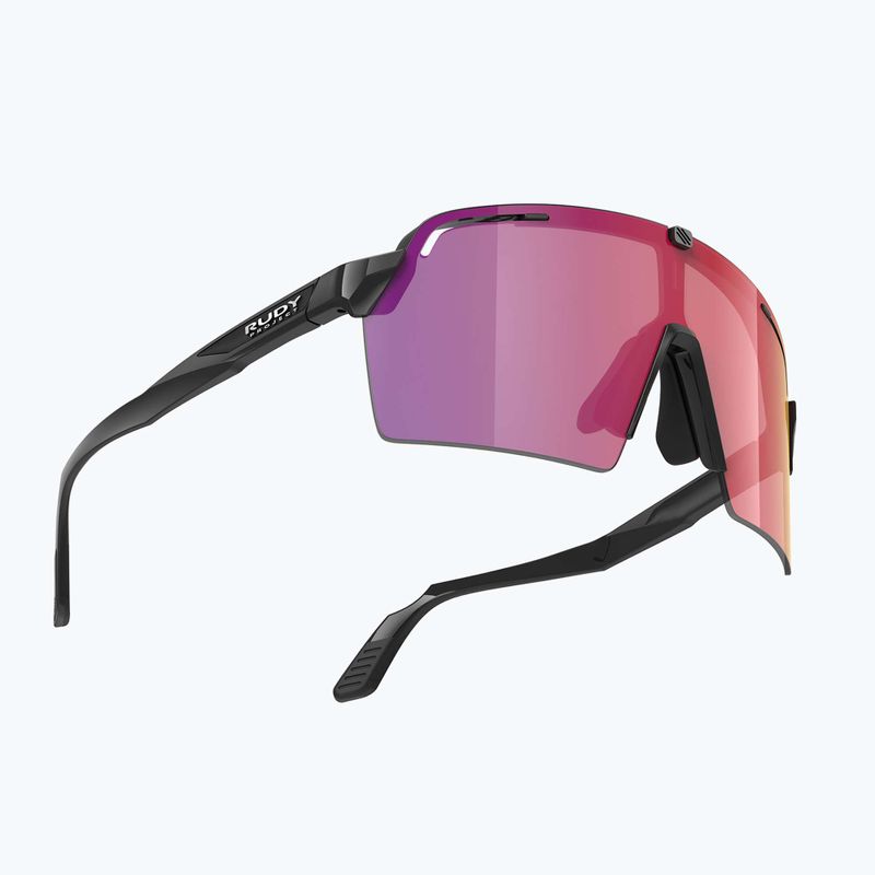 Ochelari de soare Rudy Project Spinshield Pro black gloss/multilaser red 2