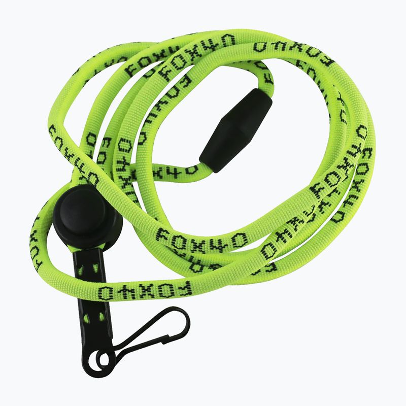 Șnur pentru fluier Fox 40 Break Away Neon Yellow 100