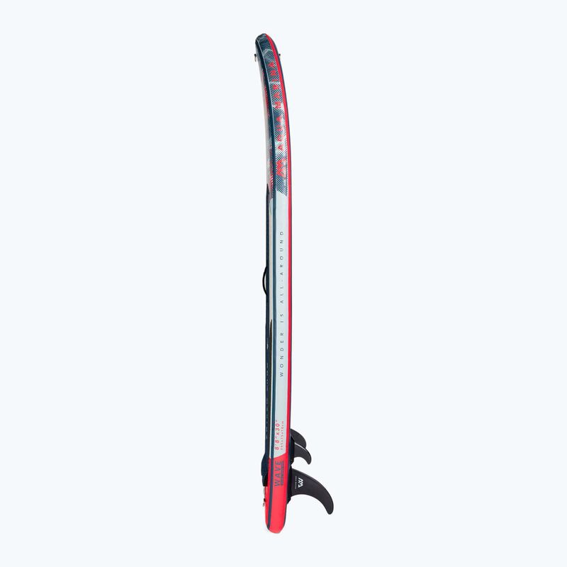 Placă SUP Aqua Marina Wave - Surf iSUP, 2.65m/10cm, cu surf leash albastru-marin BT-22WA 5