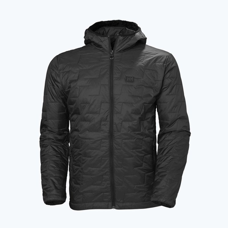 Geacă hibridă pentru bărbați Helly Hansen Lifaloft Hooded Insulator black matte 5