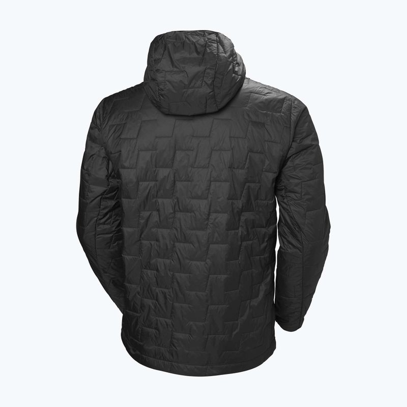 Geacă hibridă pentru bărbați Helly Hansen Lifaloft Hooded Insulator black matte 6
