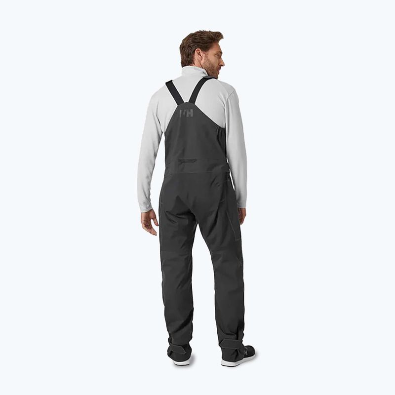 Pantaloni bărbătești de navigație Helly Hansen HP Foil Pro Bib ebony 2