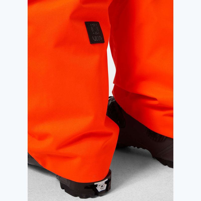 Pantaloni de schi pentru bărbați  Helly Hansen Sogn Cargo neon orange 4