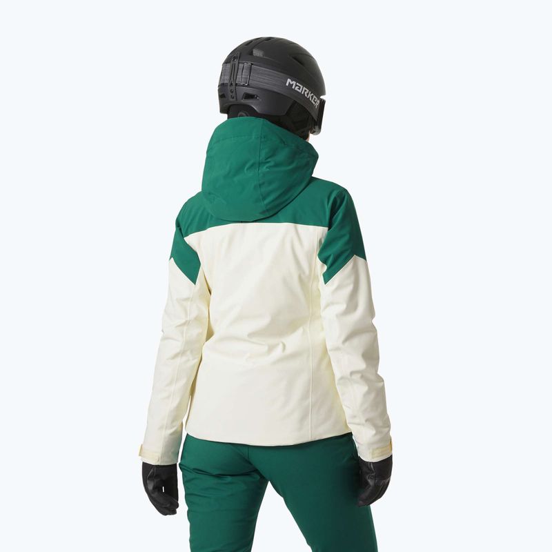 Geacă de schi pentru femei Helly Hansen Alphelia emerald snow 2