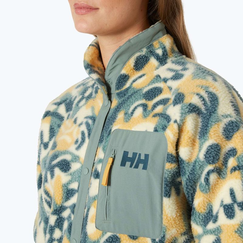 Hanorac pentru femei Helly Hansen Imperial Printed Pile Snap sand bruce aop 3