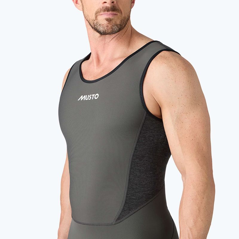 Costum de înot pentru bărbați Musto Flexlite Dynamic 2 mm Long John dark grey 9
