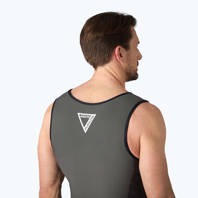 Costum de înot pentru bărbați Musto Flexlite Dynamic 2 mm Long John dark grey 10