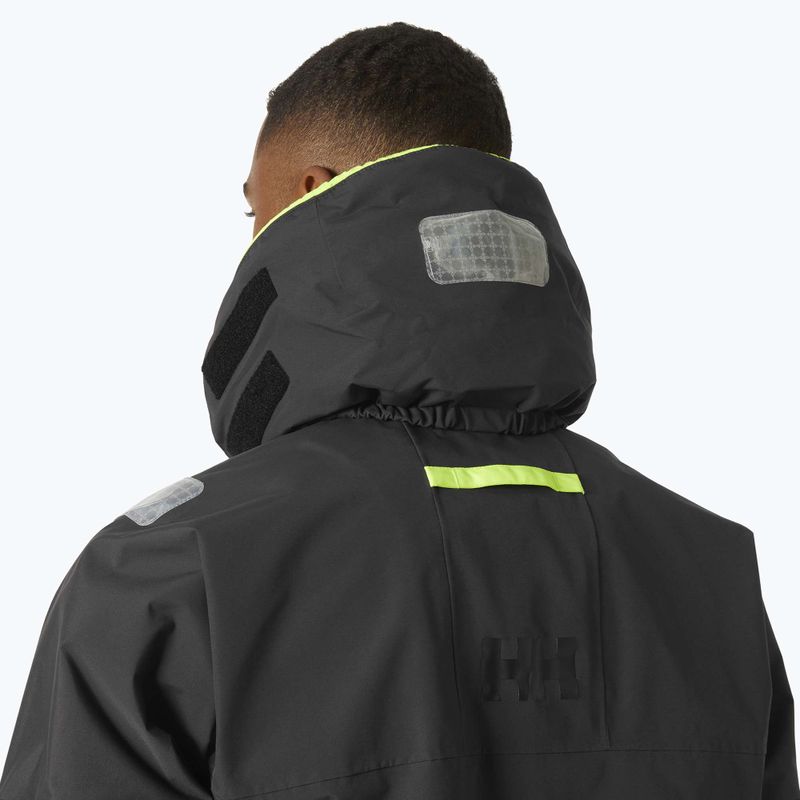 Geacă de ploaie pentru bărbați  Helly Hansen Skagen Offshore ebony 4