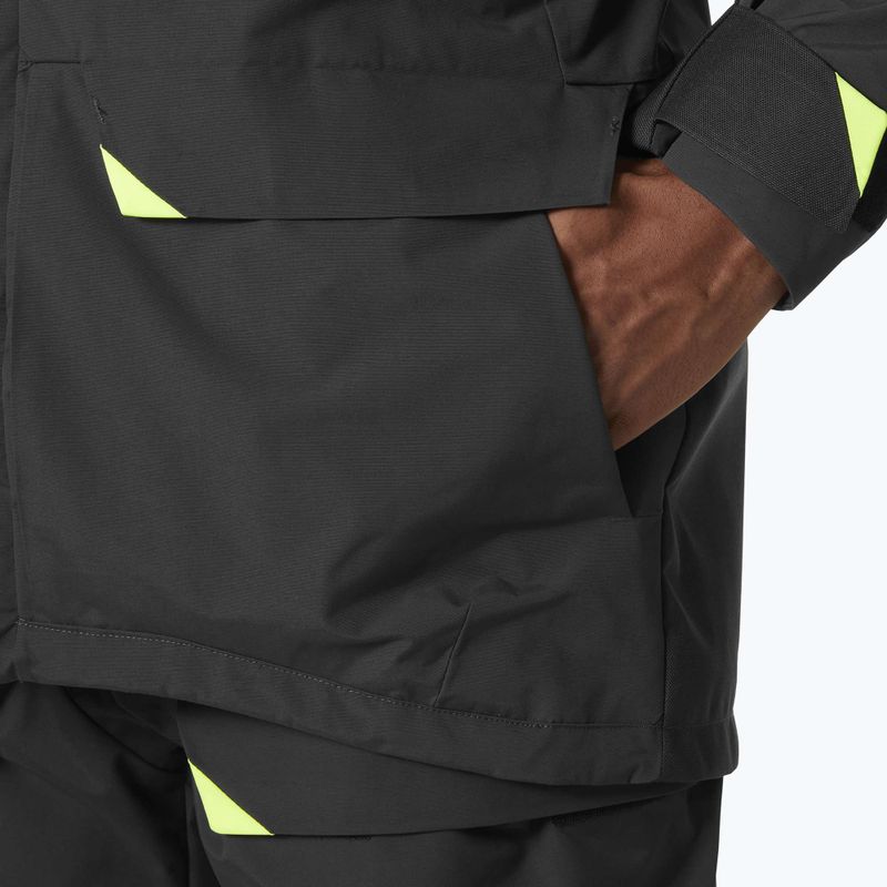 Geacă de ploaie pentru bărbați  Helly Hansen Skagen Offshore ebony 8