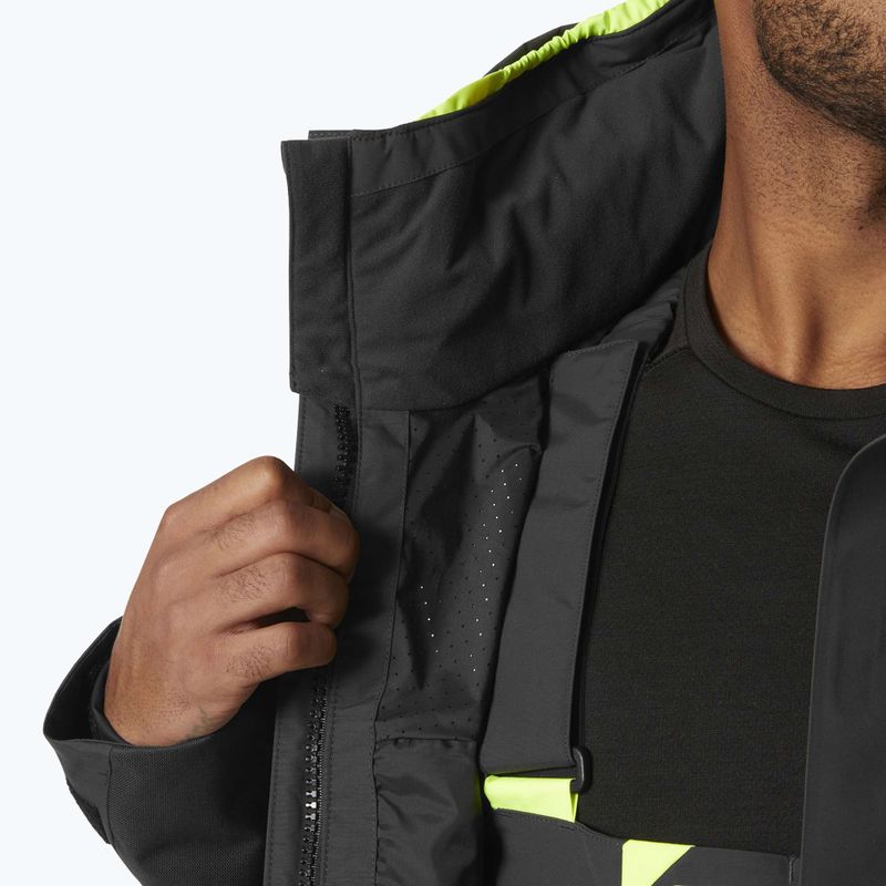 Geacă de ploaie pentru bărbați  Helly Hansen Skagen Offshore ebony 10