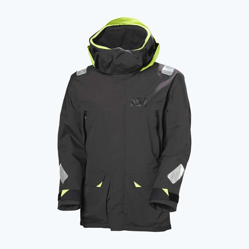 Geacă de ploaie pentru bărbați  Helly Hansen Skagen Offshore ebony 11