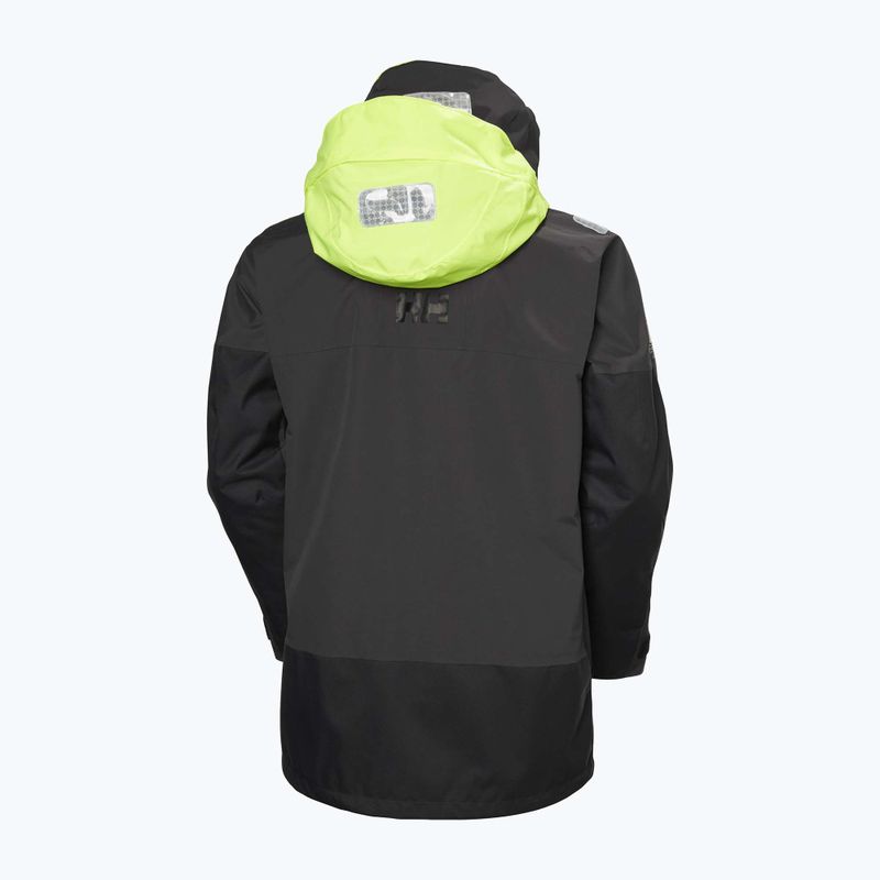 Geacă de ploaie pentru bărbați  Helly Hansen Skagen Offshore ebony 12