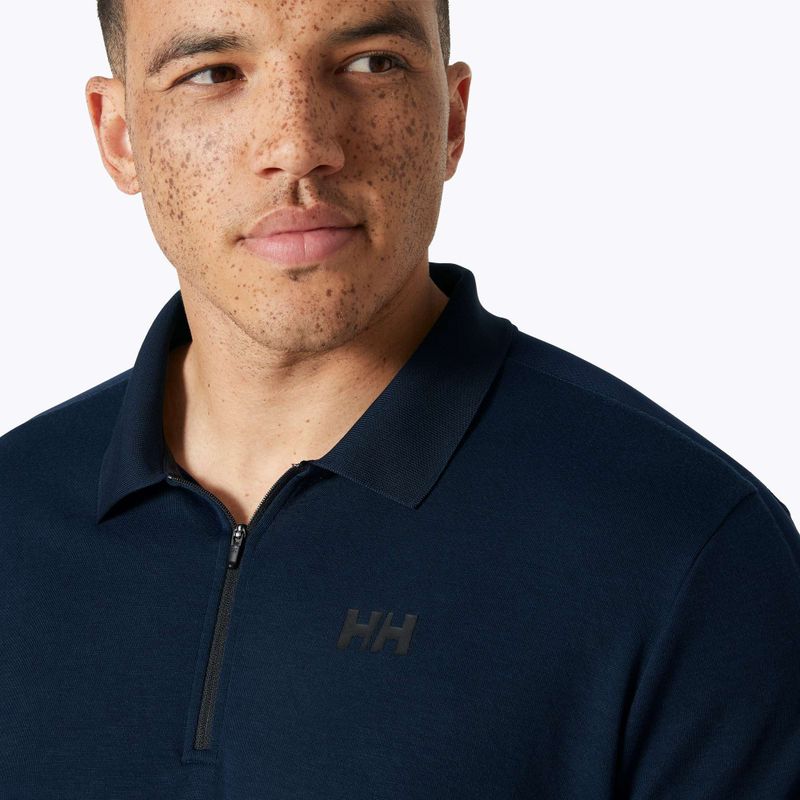 Tricou polo pentru bărbați Helly Hansen Hp 1/2 Zip Polo navy 3