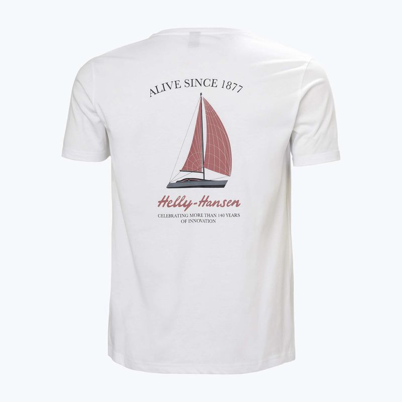 Tricou pentru bărbați Helly Hansen Shoreline 3.0 white 2