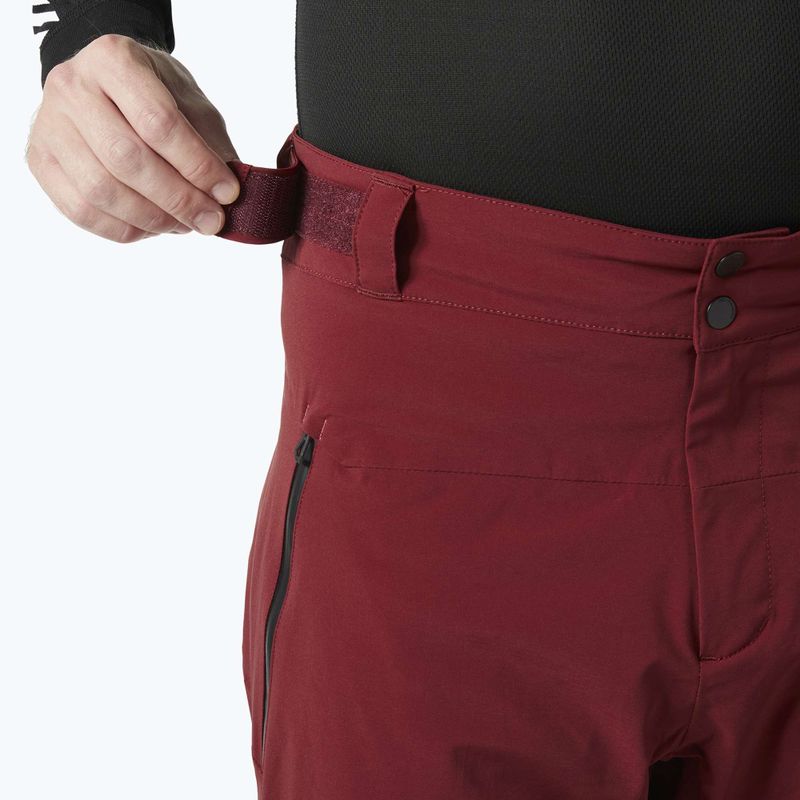 Pantaloni de schi pentru bărbați Helly Hansen Alpha Lifaloft mars red 3